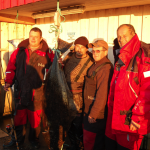 Heilbutt und eine erfolgreiche Anglergruppe in Norwegen