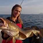 auch angelnde Frauen sorgen für so manchen kapitalen Fang in Norwegen